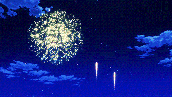 Gif animé feux d'artifices 128